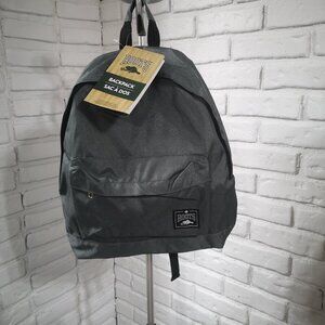 NWT Roots Kids Grey Lightweight Rain Resistant Backpack